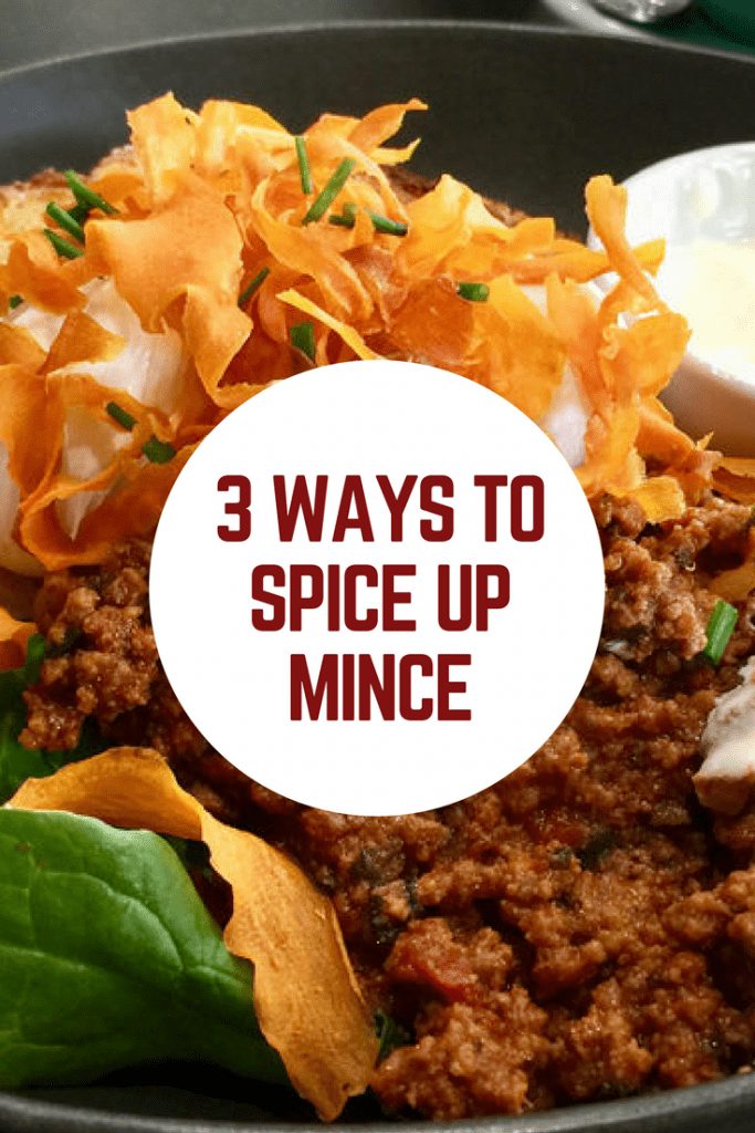 3 ways to spice up mince