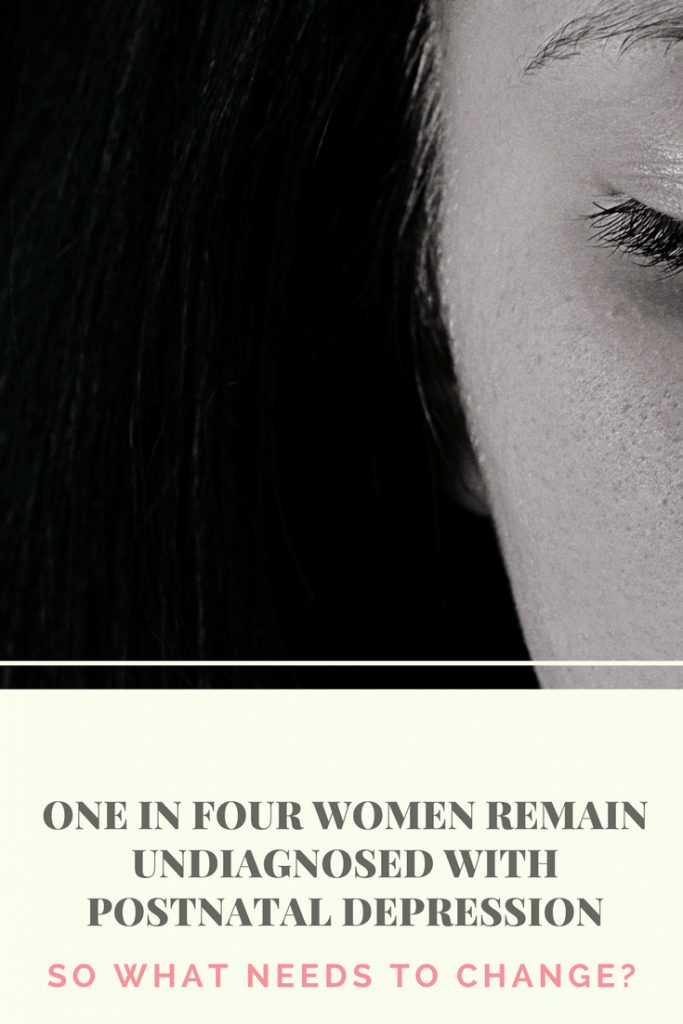 One in four women remain undiagnosed with postnatal depression