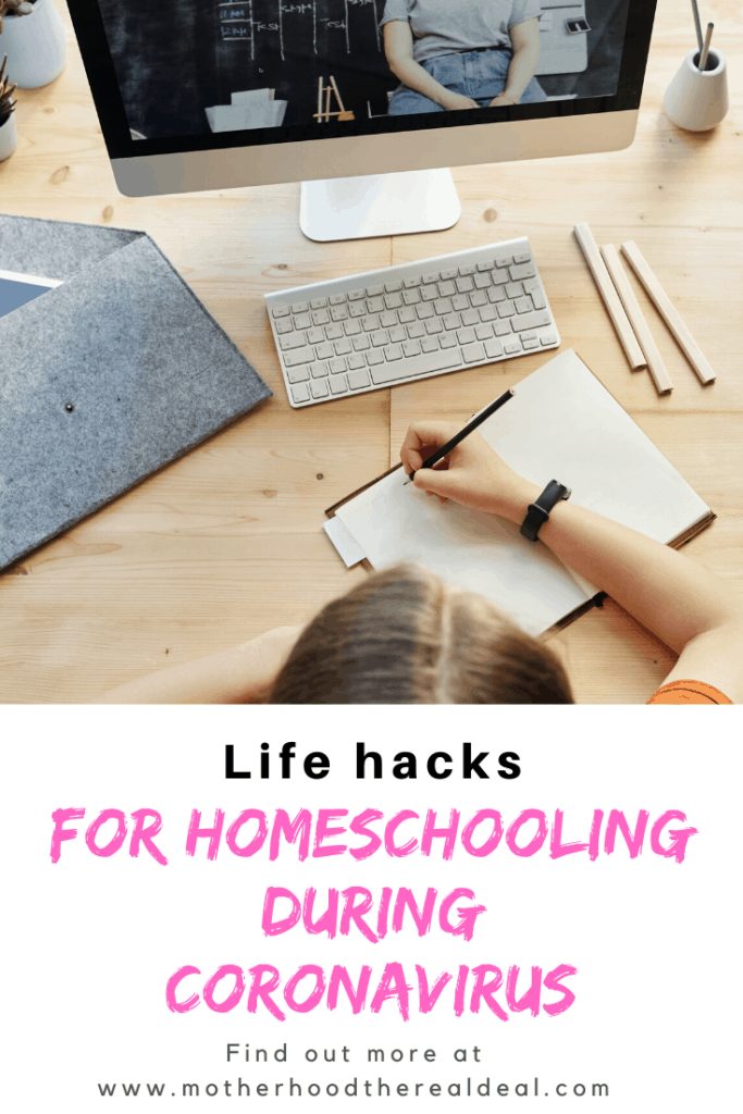 Life hacks for homeschooling during Coronavirus #homeschooling #coronavirus #homeschool