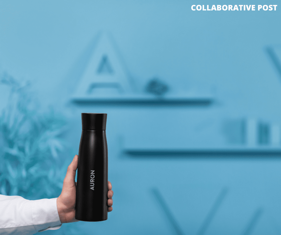 self-cleaning bottle