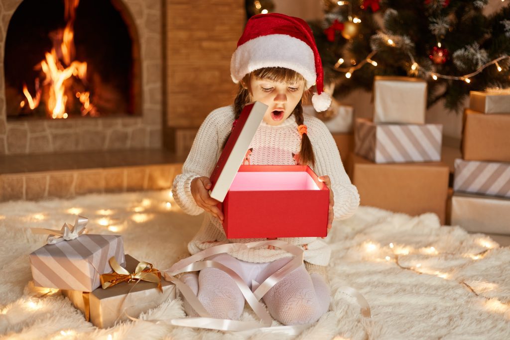 How many Christmas gifts per child