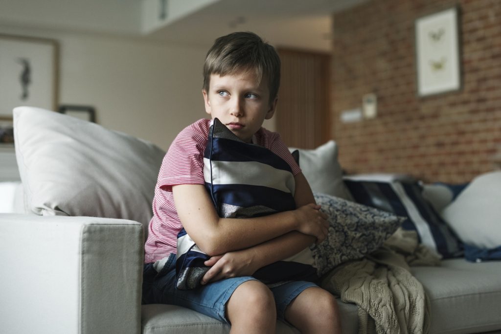 anxious child
