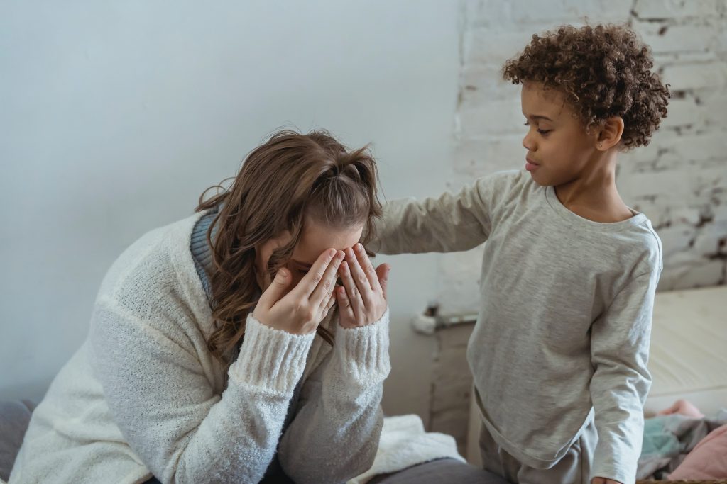 Finding motherhood hard