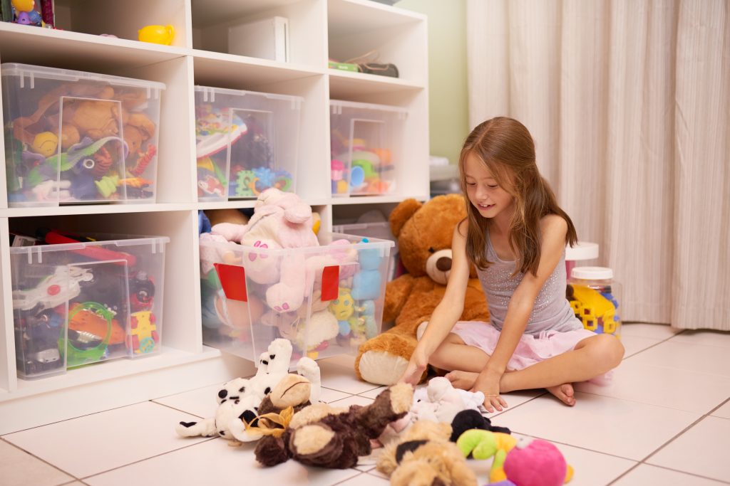 house tidy with little kids