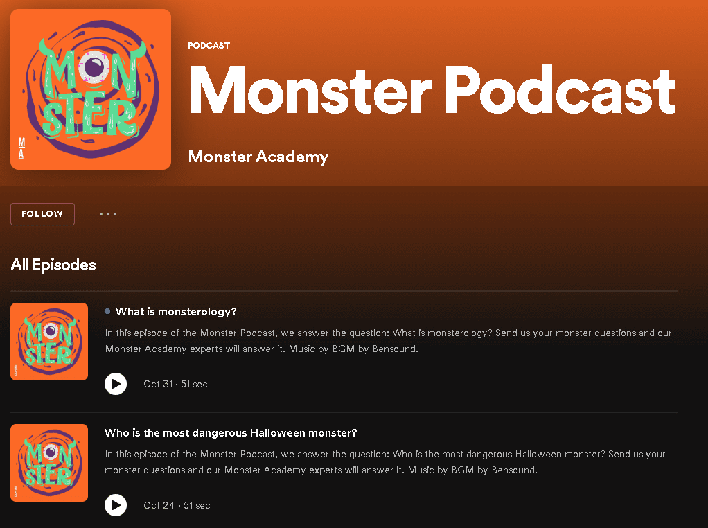 monsters are scary to kids
