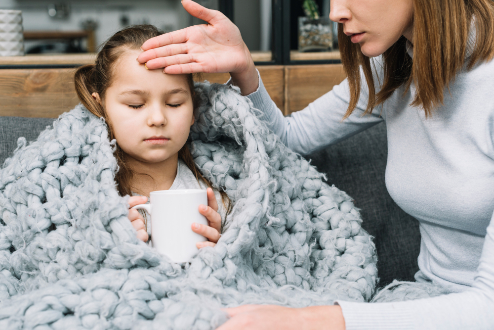 How to avoid getting sick from a child