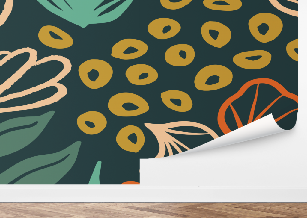 ways to use peel and stick wallpaper