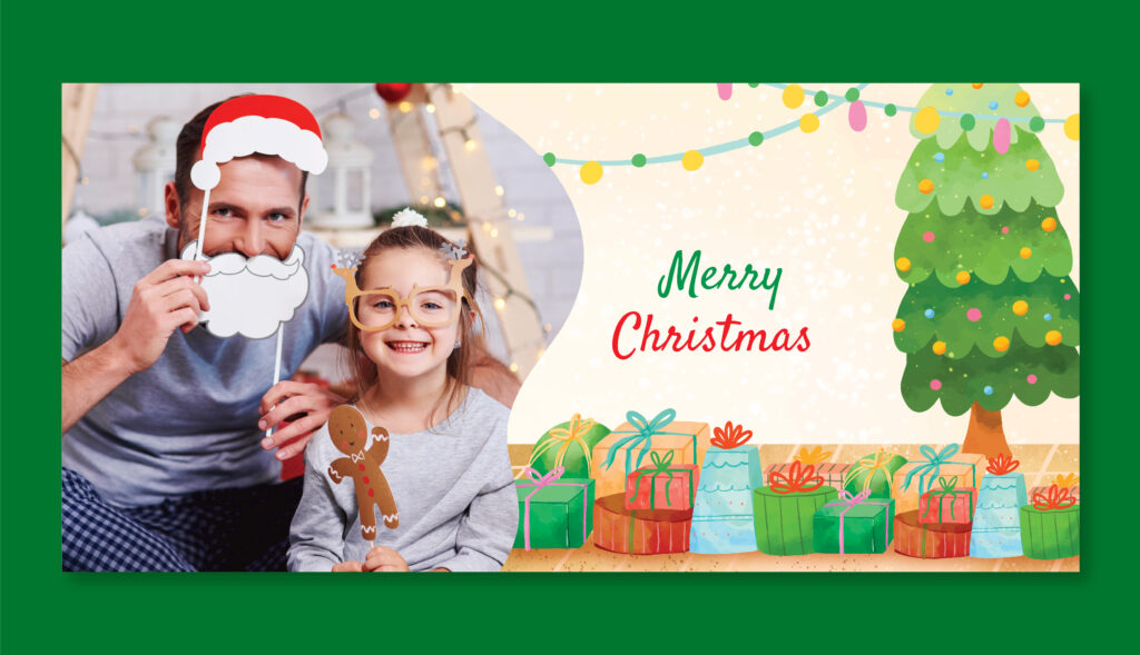 personalised Christmas cards