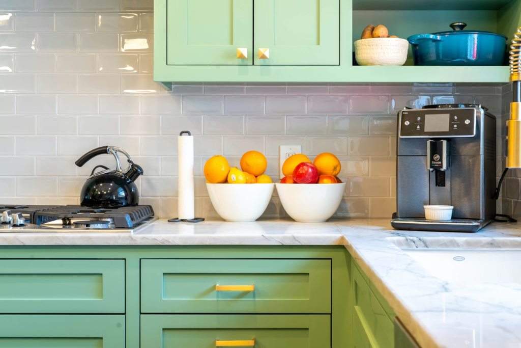 colour choices in the kitchen