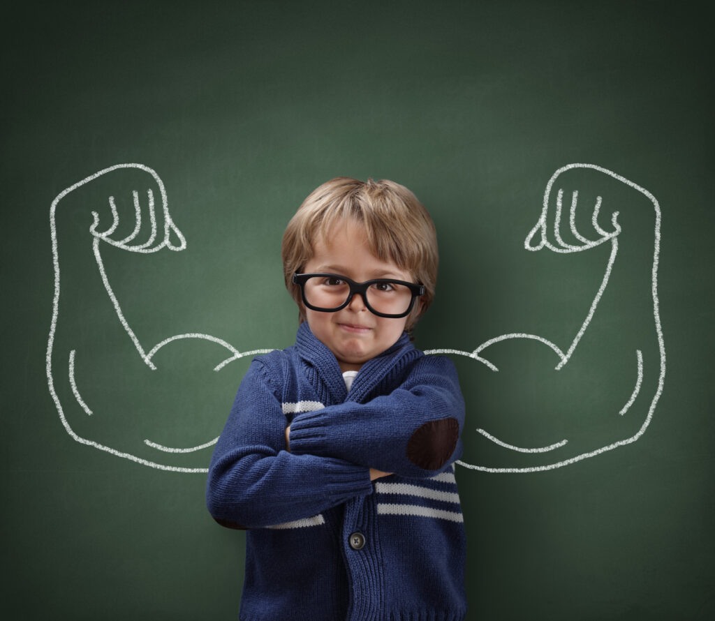 confident children