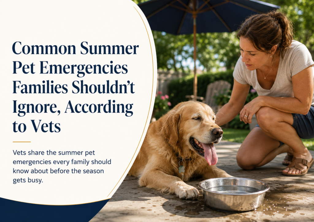 Summer pet emergencies