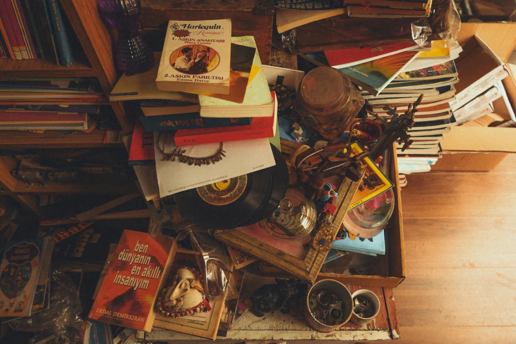 too much stuff