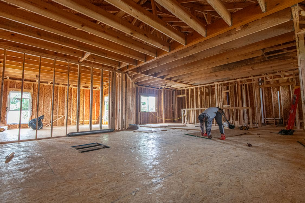 building your first home