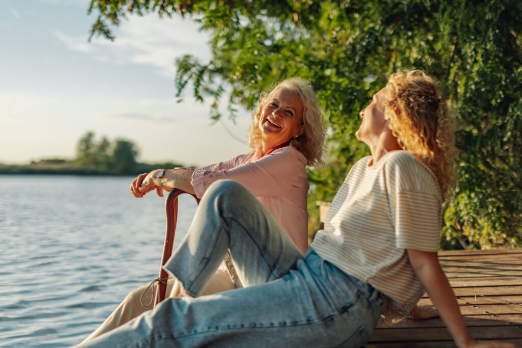 vacation with senior parents