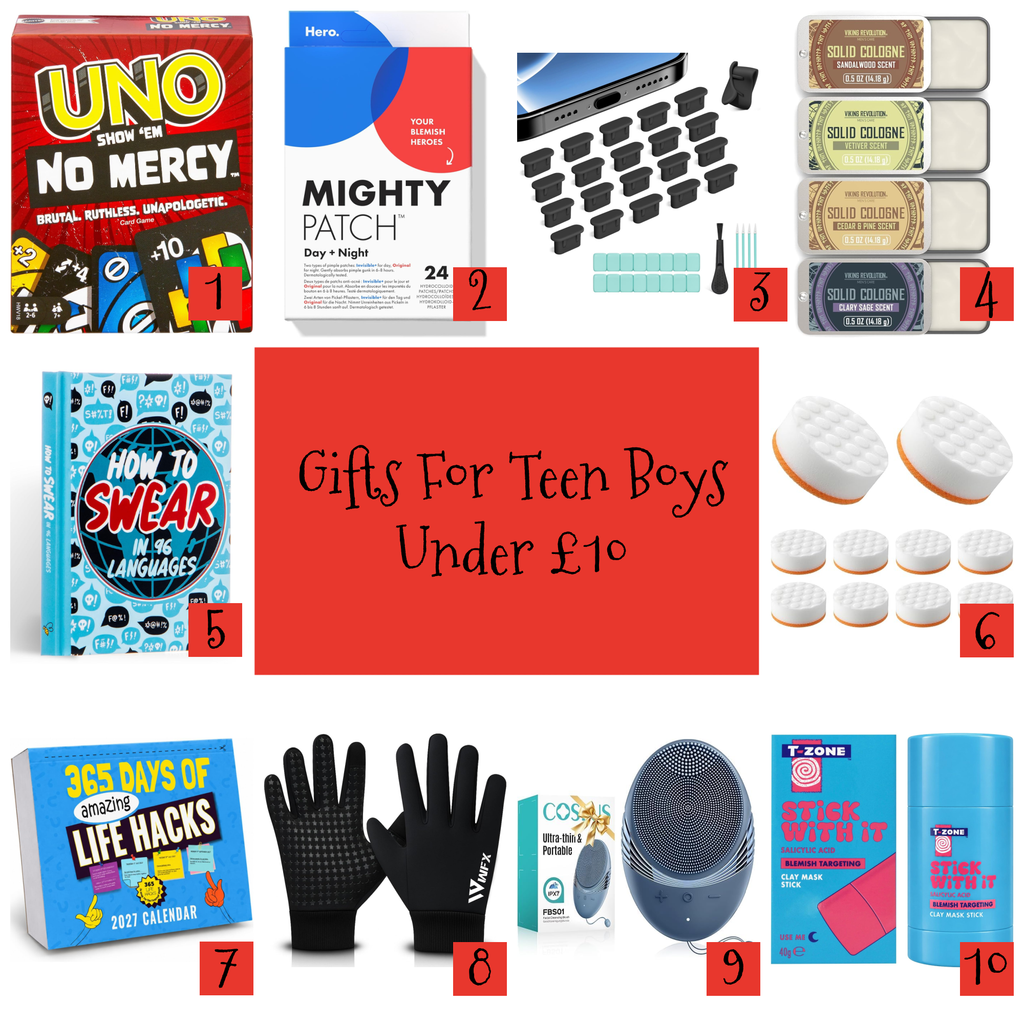 Gifts for teen boys